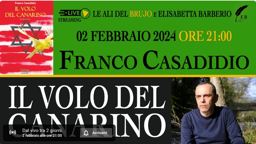 Diretta Youtube “Le ali del Brujo” – 2 febbraio 2024